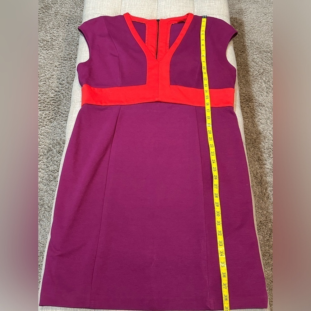 Narciso Rodriguez for DesigNation Sheath Dress - Size XL - Plum/Red - EUC - Picture 12 of 12